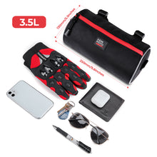Load image into Gallery viewer, Motorcycle Handlebar Bag with Shoulder Strap